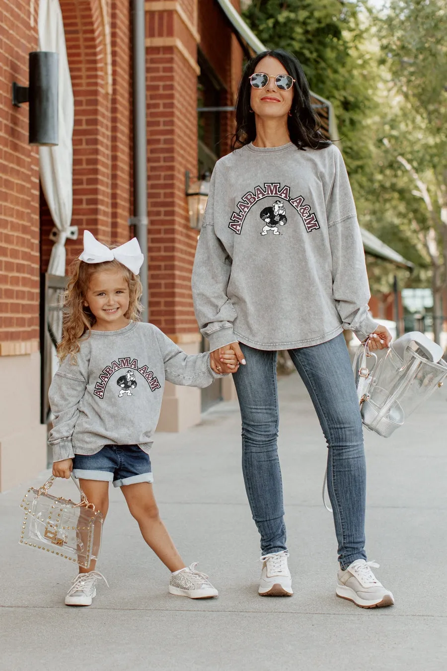 ALABAMA A&M BULLDOGS KIDS FADED WASH PULLOVER