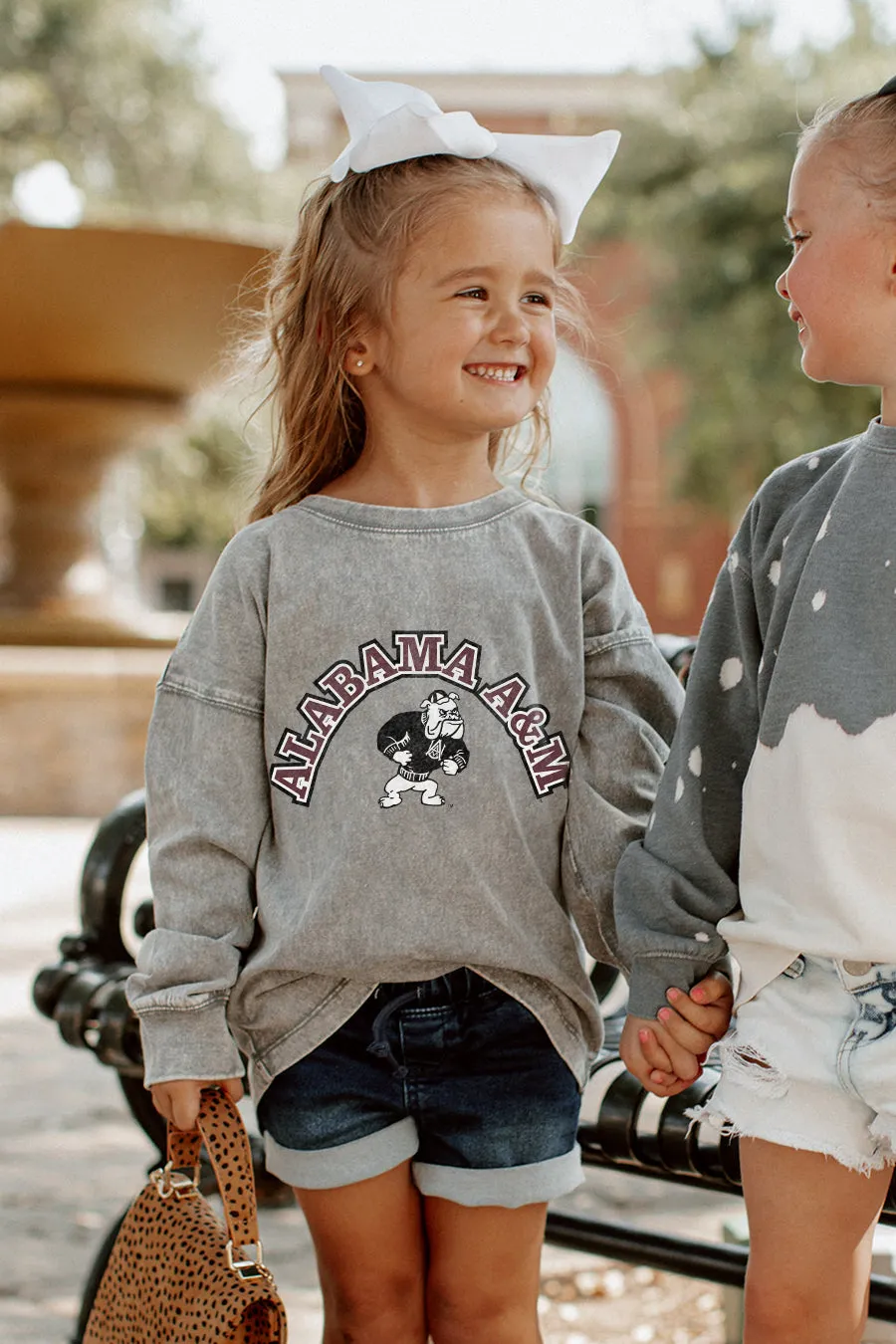 ALABAMA A&M BULLDOGS KIDS FADED WASH PULLOVER