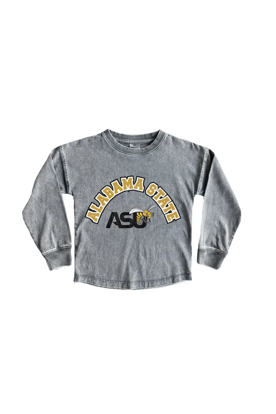ALABAMA STATE HORNETS KIDS FADED WASH PULLOVER