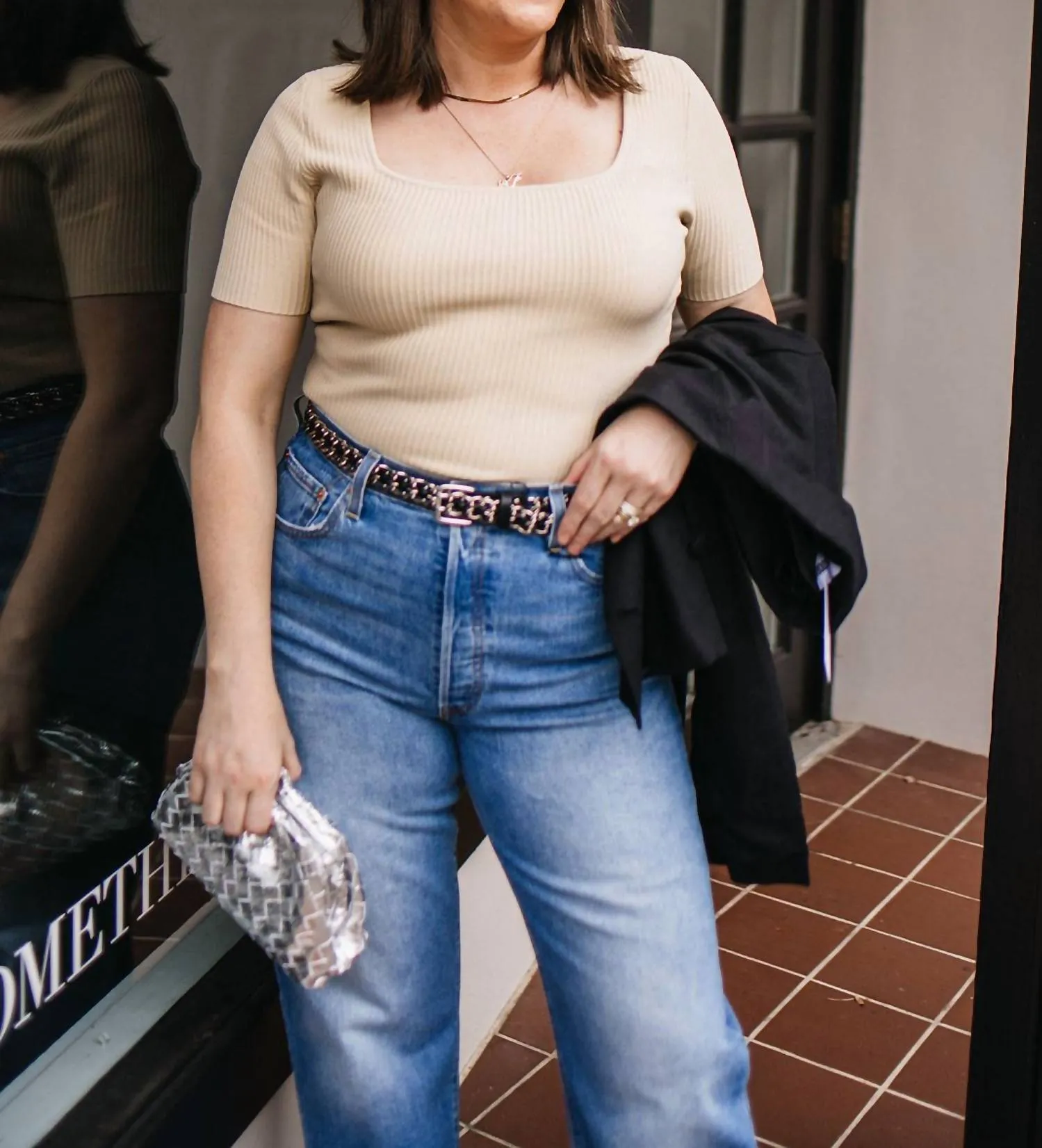All : Row - RIBBED CROP TOP