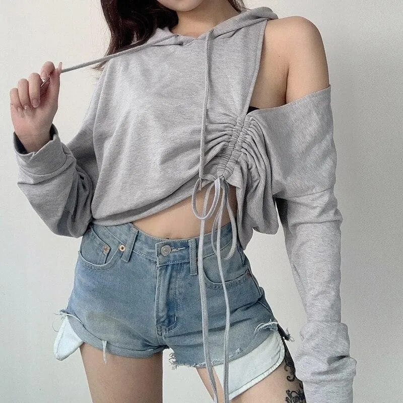 Asymmetric Kawaii Hoodie