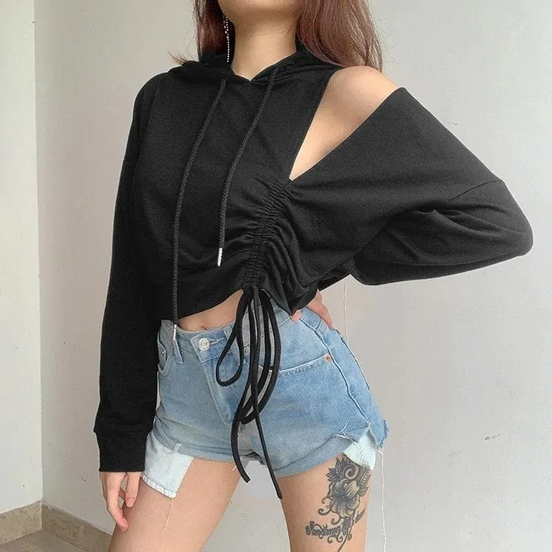 Asymmetric Kawaii Hoodie