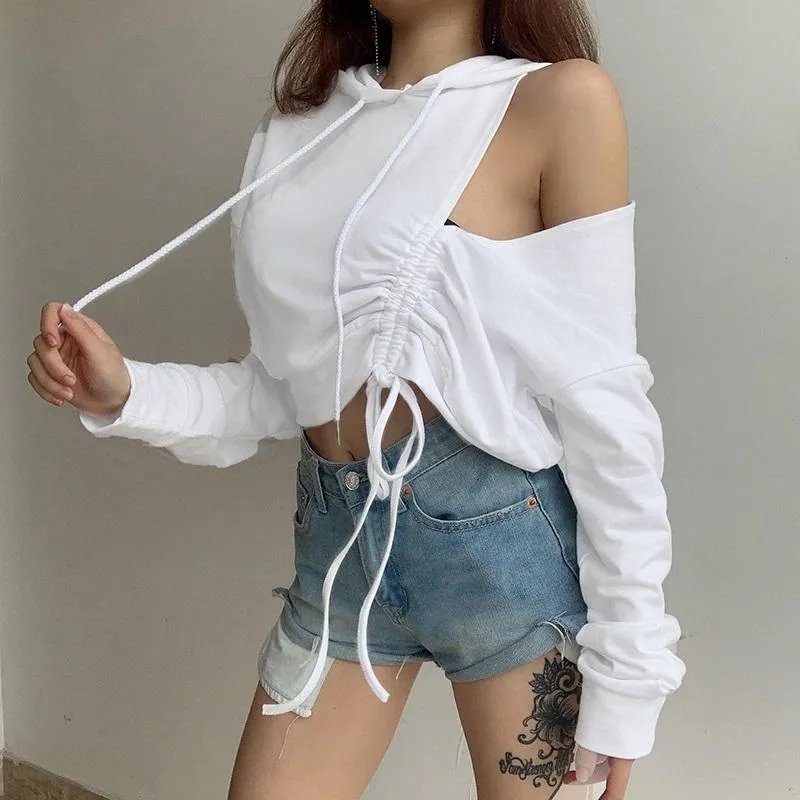 Asymmetric Kawaii Hoodie