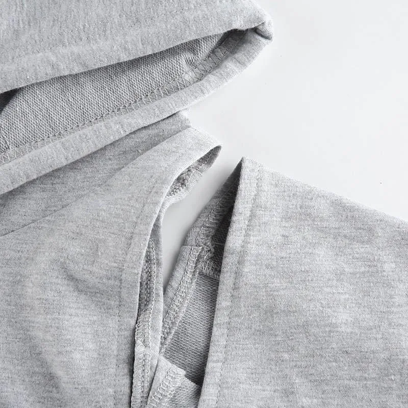 Asymmetric Kawaii Hoodie