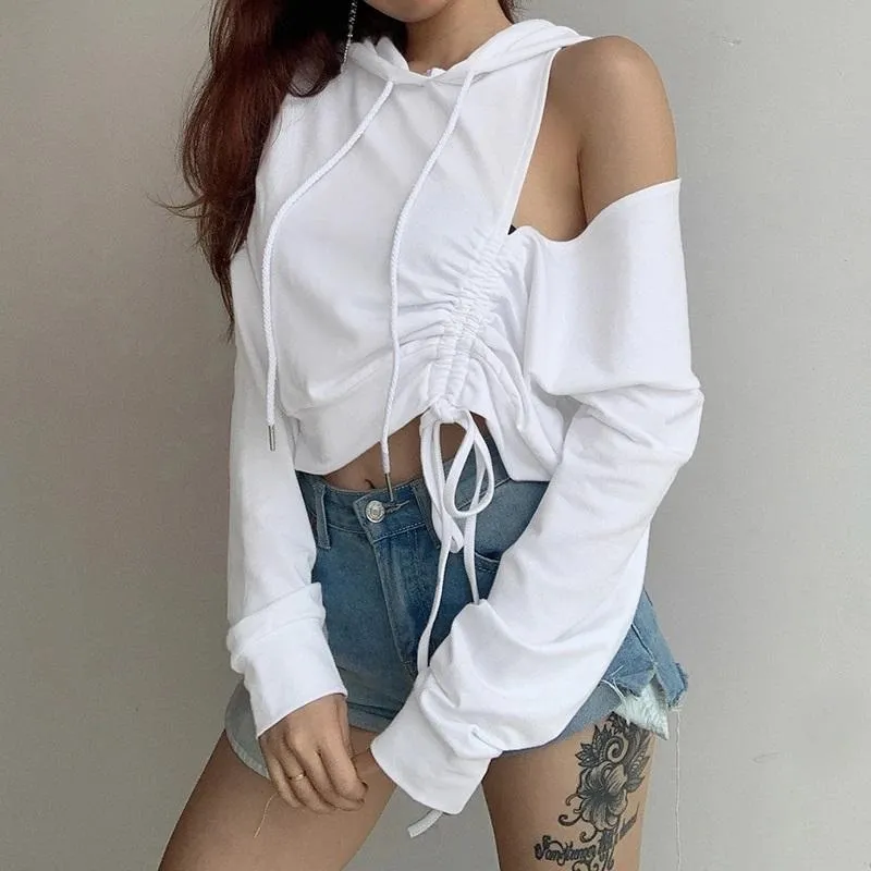 Asymmetric Kawaii Hoodie