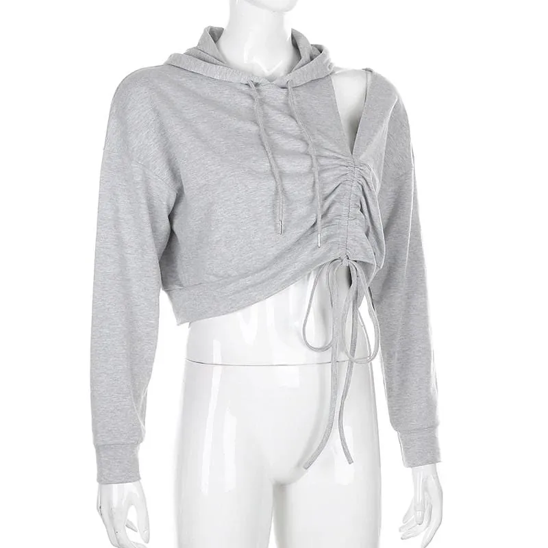 Asymmetric Kawaii Hoodie
