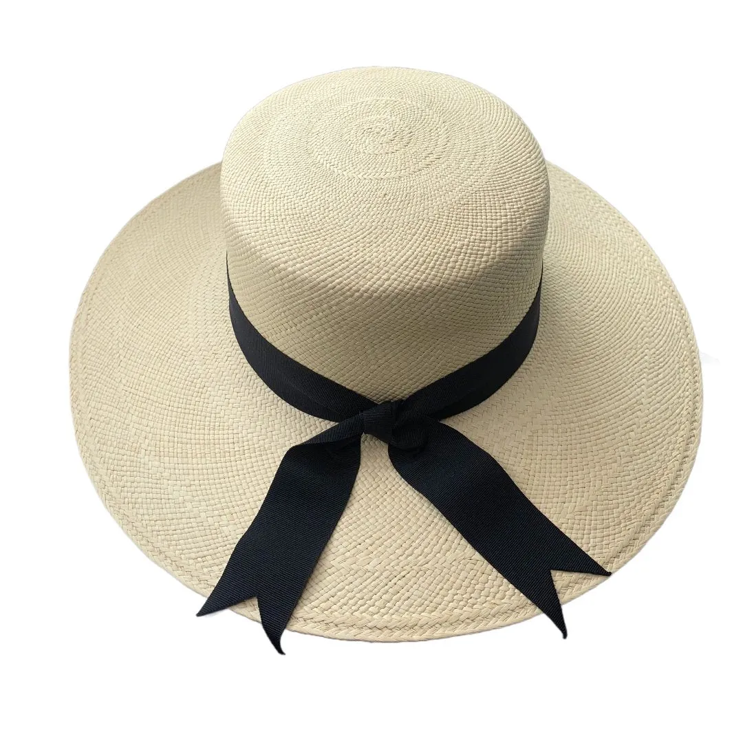 Boutique Imports Ladies Boater Panama