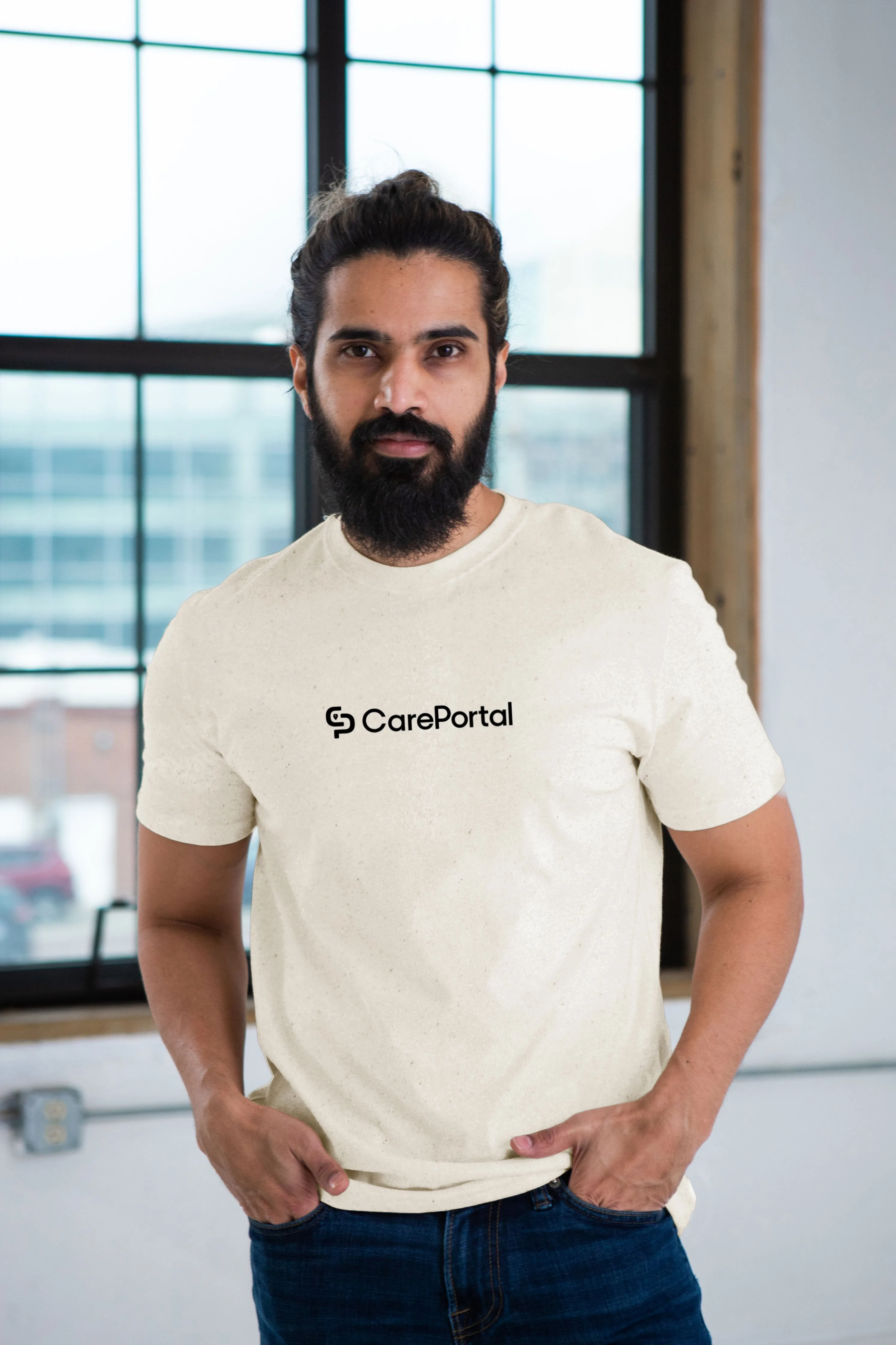CarePortal Logo Eco-Cotton Tee