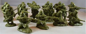 Classic Toy Soldiers Korean War US Marines in Winter Coats