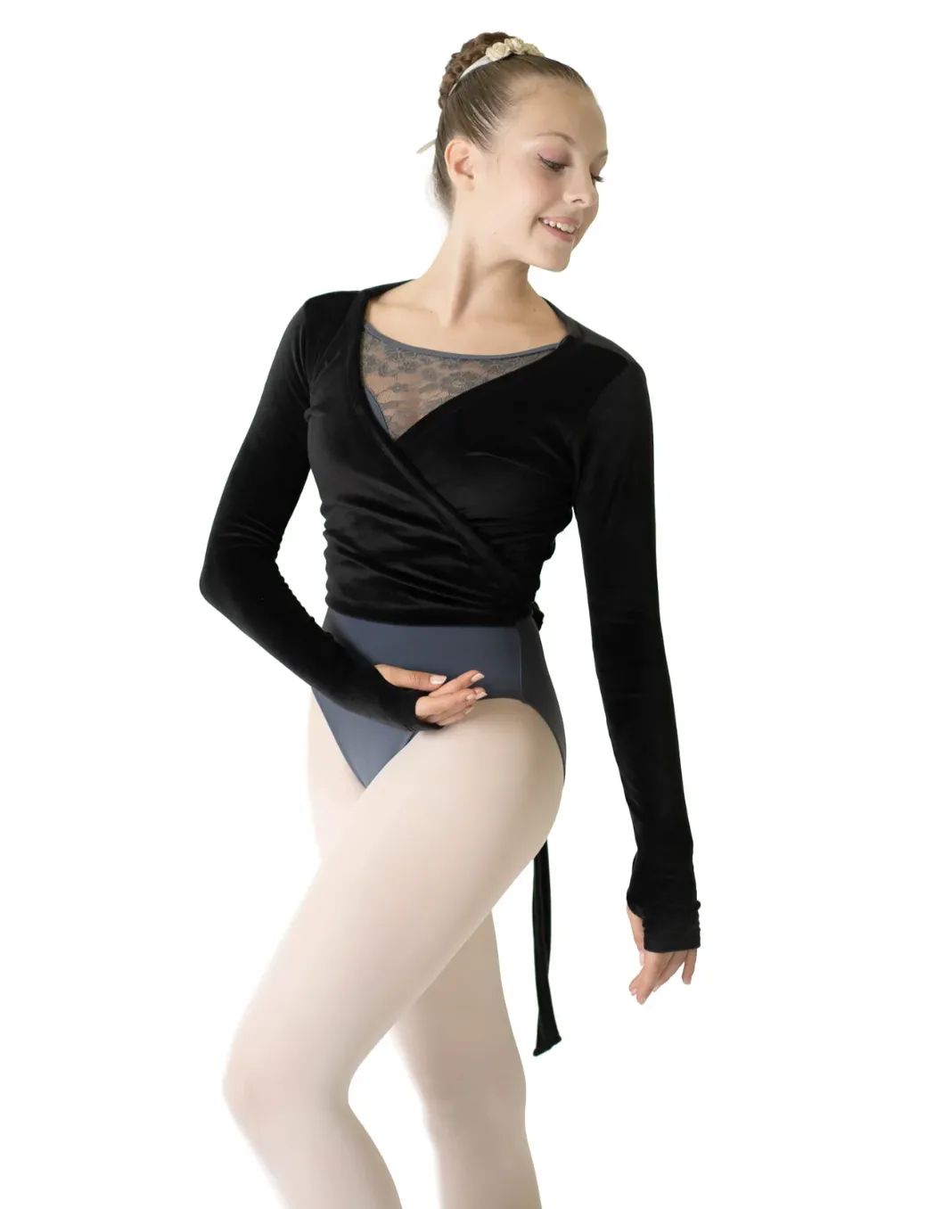 Cozy Crossover Wrap Top