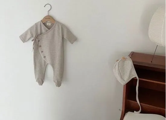 Cozy Romper with Bonnet