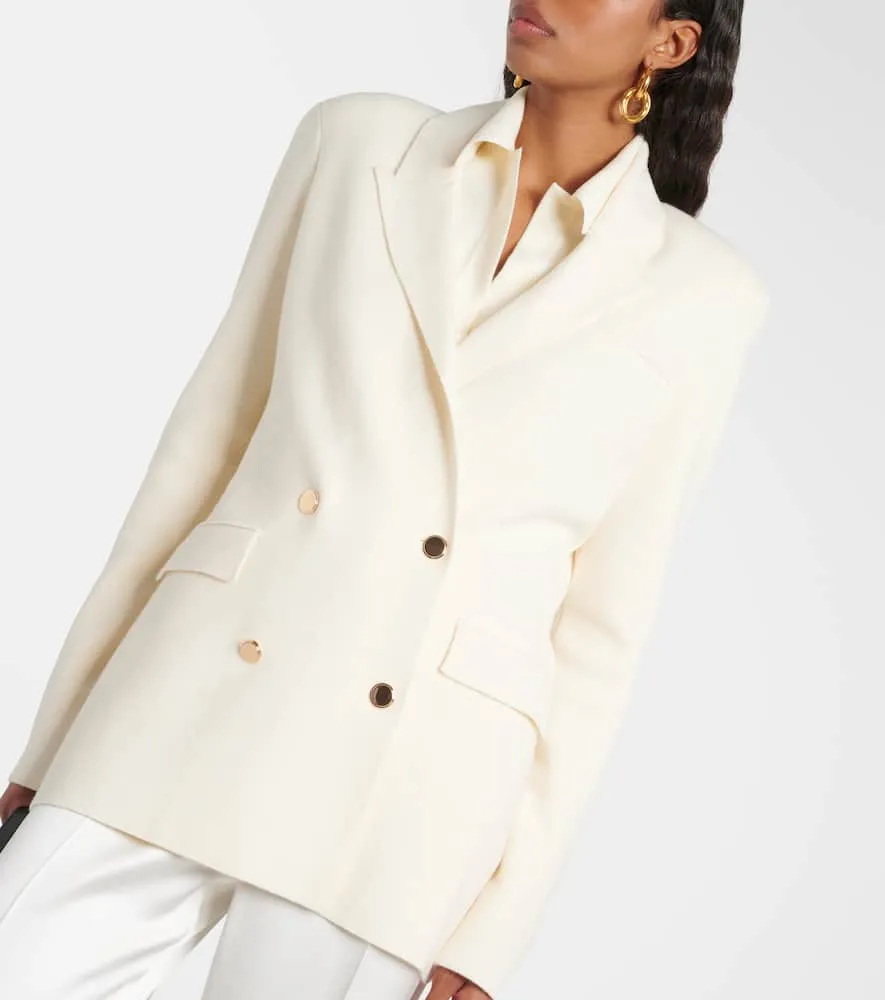Gabriela Hearst Bowen double-breasted virgin wool jacket