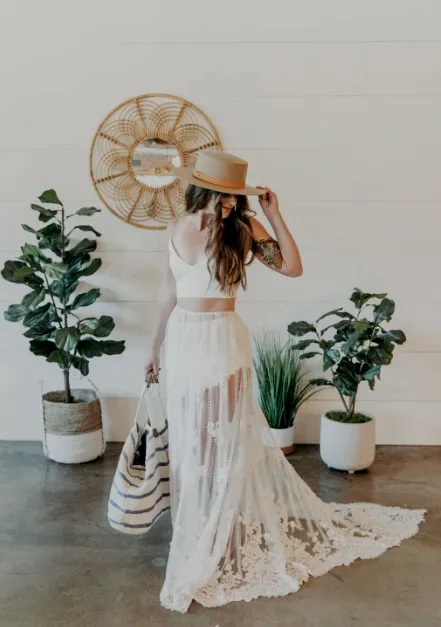 Gigi Pip Dahlia Boater hat