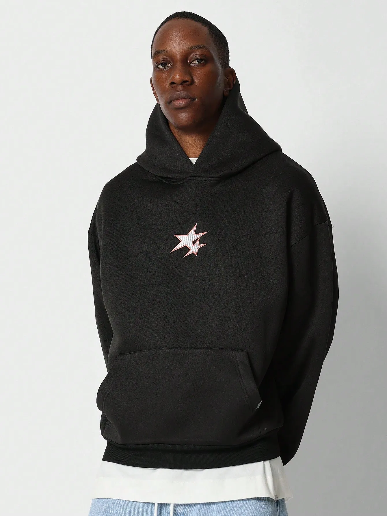 Overhead Hoodie With Back Applique
