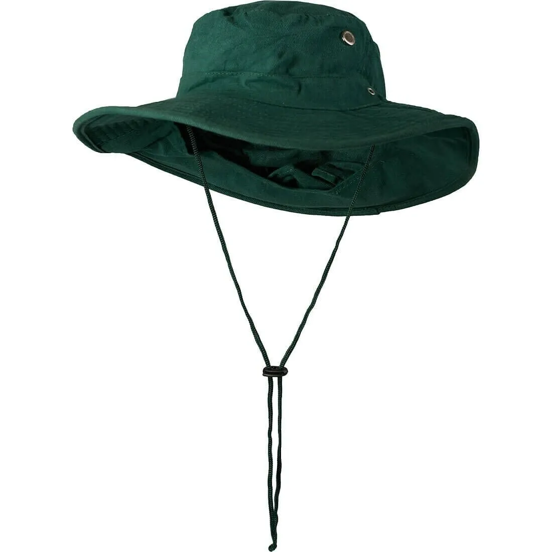 PORTWEST Premium 100% Cotton Wide Brim Hat w Legionnaires Flap Hi Vis Work