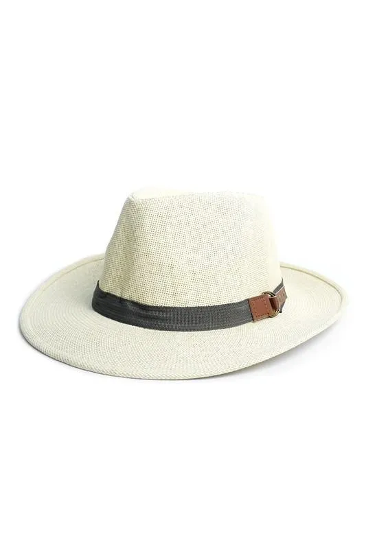 Stylish Wide Brim Panama Fedora Hats